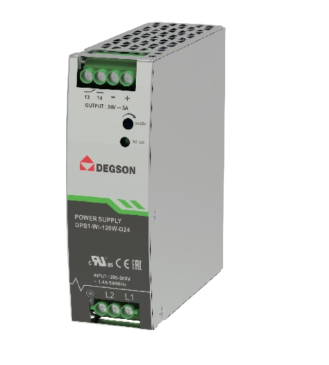 FUENTE DE PODER BIFASICA 24VDC 5A - DPS1-WI-120W-D24-02Z