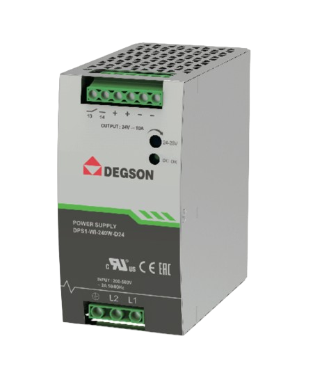 FUENTE DE PODER BIFASICA 24VDC 10A - DPS1-WI-240W-D24-02Z         (H)