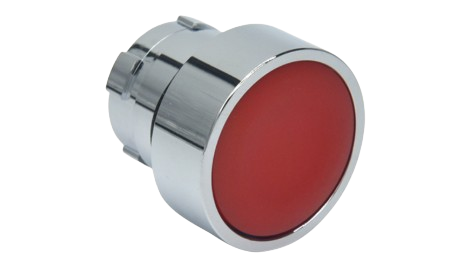 CABEZAL PULSADOR ROJO - DT22MU-FR/RD