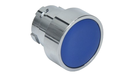CABEZAL PULSADOR AZUL - DT22MU-FR/BU