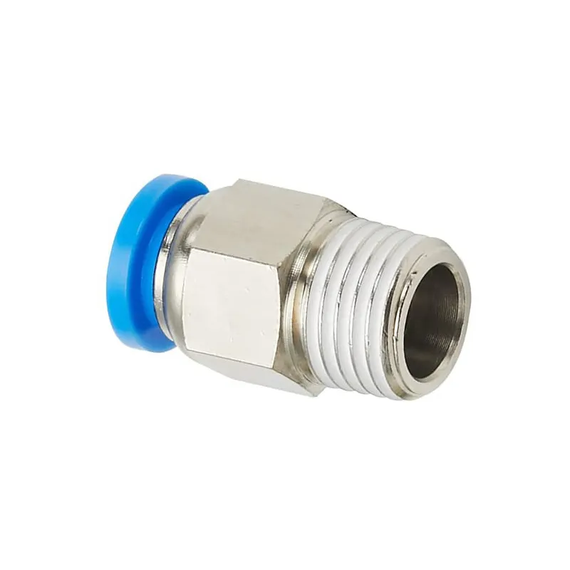 CONECTOR RECTO 1/4" X 8mm - EPC08-02P